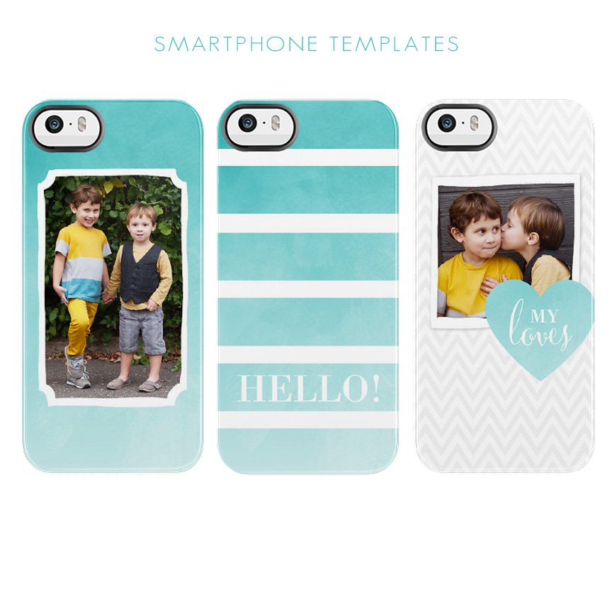 phone case templates by Jamie Schultz Designs