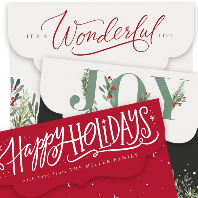 Merry Moments Folded Luxe Card Templates by Jamie Schultz Designs