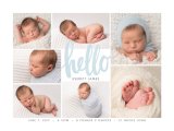 Hello Baby 16x20 Wall Collage
