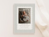 Sweet Check Blue 5x7 Canva Photoshop