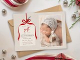 Ribbon Gift 7x5 Photoshop Canva Template